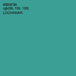 #3B9F96 - Lochinvar Color Image