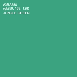 #3BA380 - Jungle Green Color Image