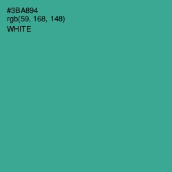 #3BA894 - Keppel Color Image