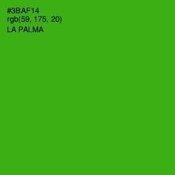 #3BAF14 - La Palma Color Image