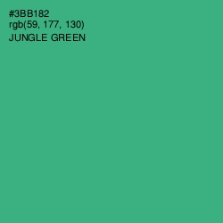 #3BB182 - Jungle Green Color Image