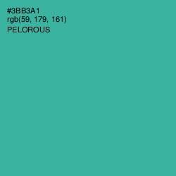 #3BB3A1 - Pelorous Color Image