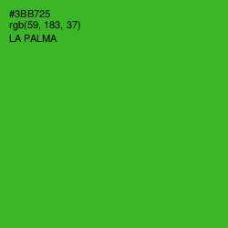 #3BB725 - La Palma Color Image