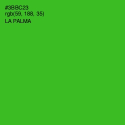 #3BBC23 - La Palma Color Image