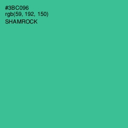 #3BC096 - Shamrock Color Image