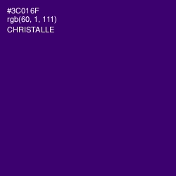 #3C016F - Christalle Color Image