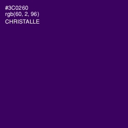 #3C0260 - Christalle Color Image