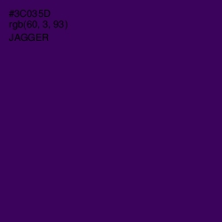 #3C035D - Jagger Color Image