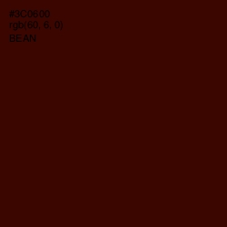 #3C0600 - Bean   Color Image