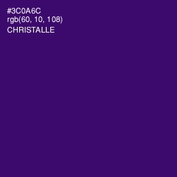 #3C0A6C - Christalle Color Image