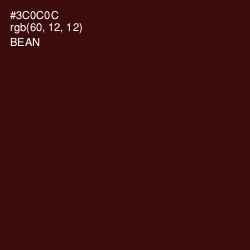 #3C0C0C - Bean   Color Image