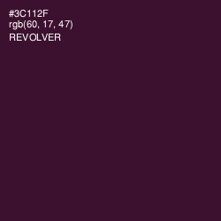 #3C112F - Revolver Color Image