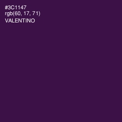 #3C1147 - Valentino Color Image