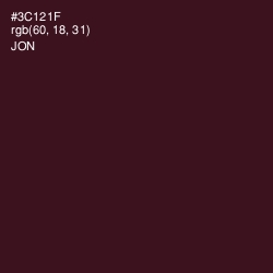 #3C121F - Jon Color Image