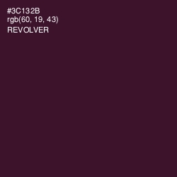 #3C132B - Revolver Color Image