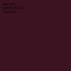 #3C1421 - Toledo Color Image