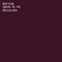 #3C1428 - Revolver Color Image