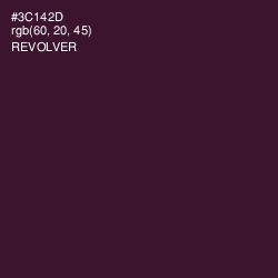 #3C142D - Revolver Color Image