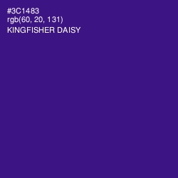 #3C1483 - Kingfisher Daisy Color Image