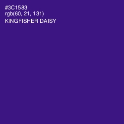 #3C1583 - Kingfisher Daisy Color Image