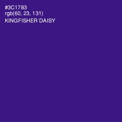 #3C1783 - Kingfisher Daisy Color Image