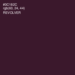 #3C182C - Revolver Color Image