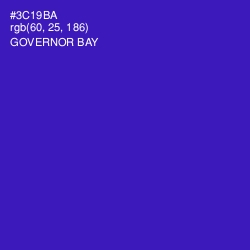 #3C19BA - Governor Bay Color Image