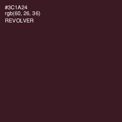 #3C1A24 - Revolver Color Image