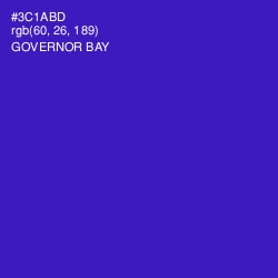 #3C1ABD - Governor Bay Color Image