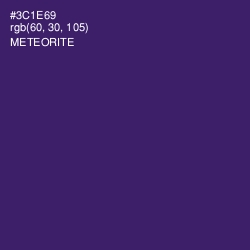 #3C1E69 - Meteorite Color Image