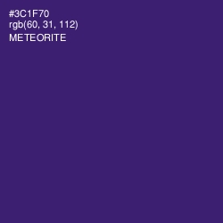 #3C1F70 - Meteorite Color Image