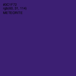 #3C1F72 - Meteorite Color Image