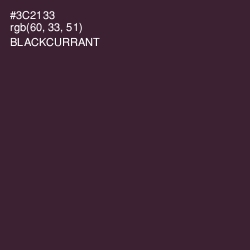 #3C2133 - Blackcurrant Color Image