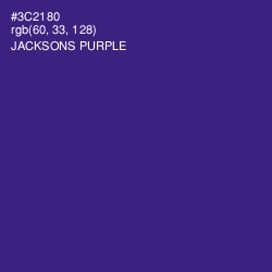 #3C2180 - Jacksons Purple Color Image