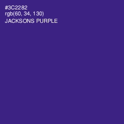 #3C2282 - Jacksons Purple Color Image