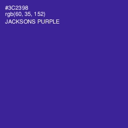 #3C2398 - Jacksons Purple Color Image
