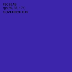 #3C25AB - Governor Bay Color Image