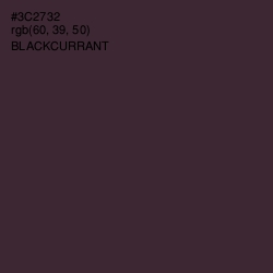 #3C2732 - Blackcurrant Color Image