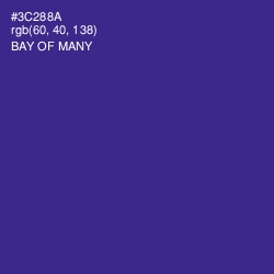 #3C288A - Bay of Many Color Image