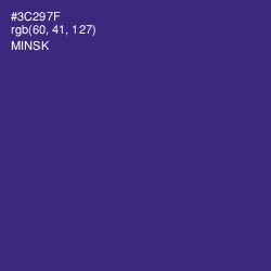 #3C297F - Minsk Color Image