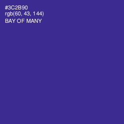 #3C2B90 - Bay of Many Color Image