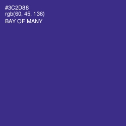 #3C2D88 - Bay of Many Color Image