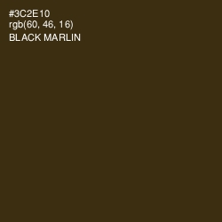 #3C2E10 - Black Marlin Color Image