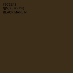 #3C2E19 - Black Marlin Color Image