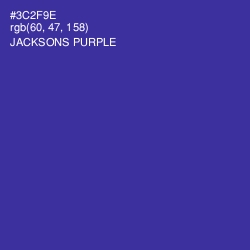 #3C2F9E - Jacksons Purple Color Image