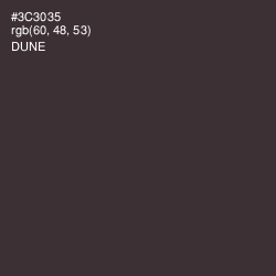 #3C3035 - Dune Color Image