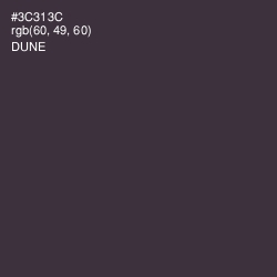 #3C313C - Dune Color Image