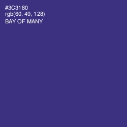 #3C3180 - Bay of Many Color Image
