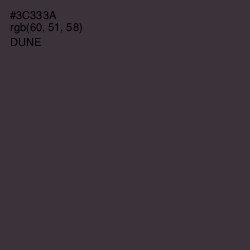 #3C333A - Dune Color Image