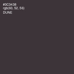 #3C3438 - Dune Color Image